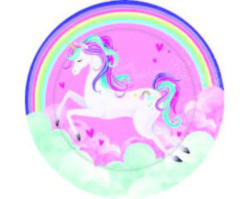 Unicorn Edible Icing Image - Click Image to Close